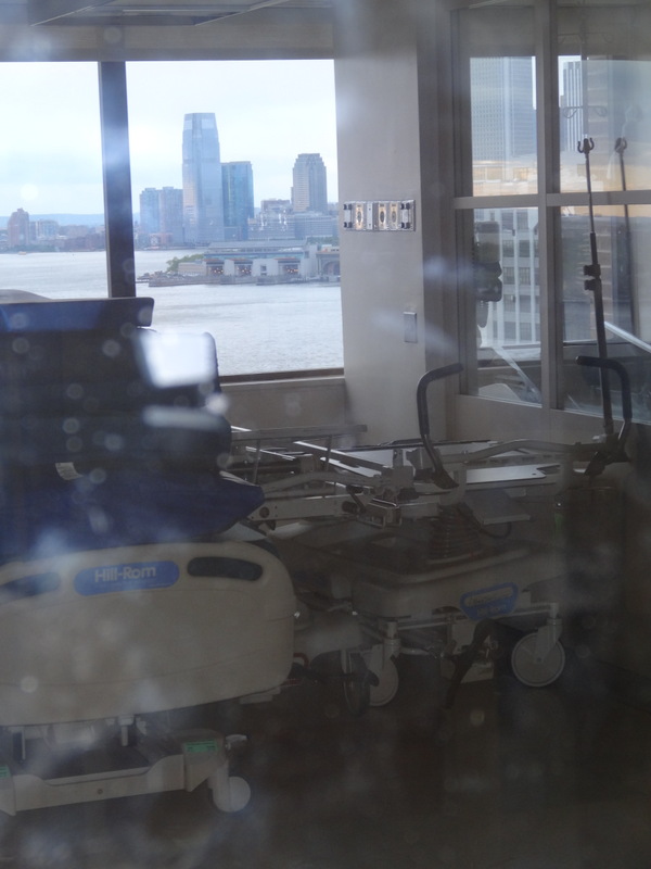 View from a patient room.